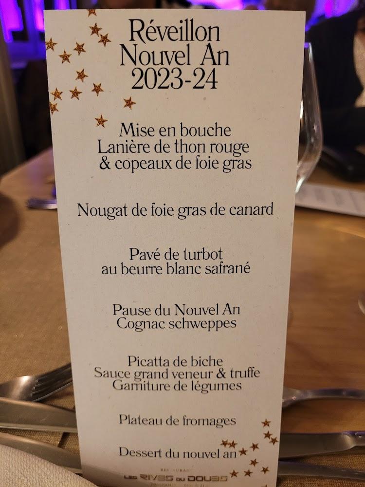 Les Rives du Doubs - Menu Image 1